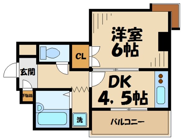 KyMax上溝ビルの物件間取画像